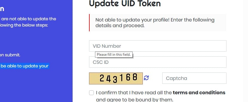 CSC Update UD Token